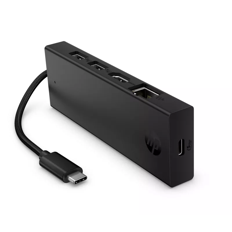 HP kannettava USB-C 4K HDMI -keskitin (BR1U3AA#ABB)