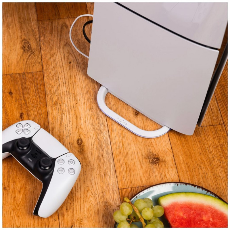 Fixed FIXPS5-ST-WH teline PlayStation 5:lle, valkoinen