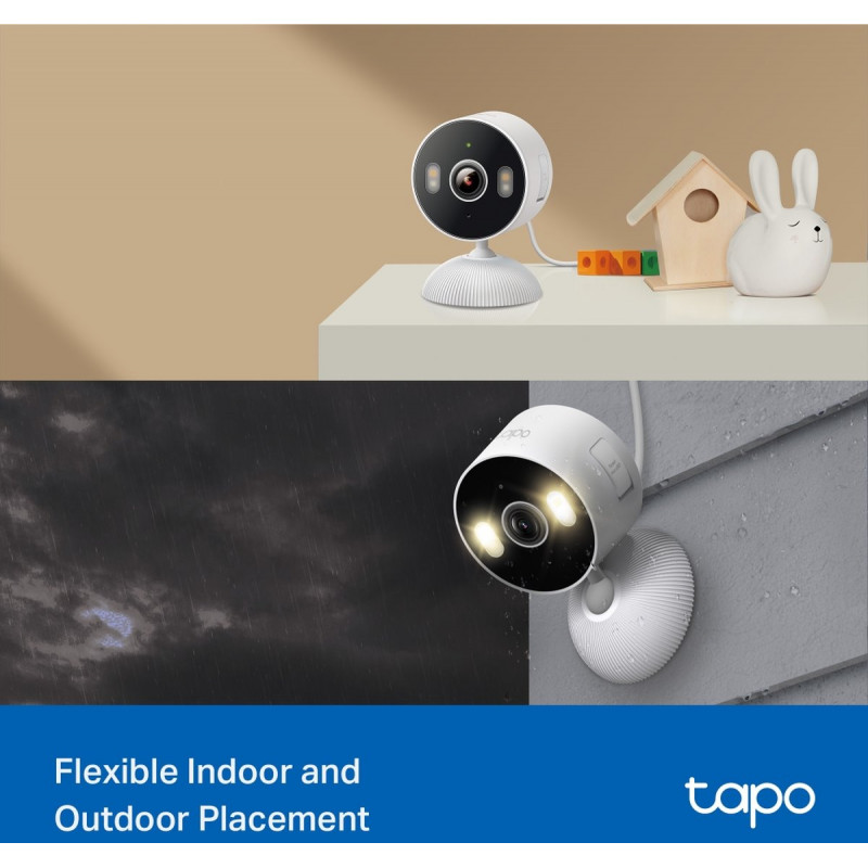TP-Link Tapo C113 Wi-Fi-valvontakamera, sisä- ja ulkokäyttöön, 3 MP