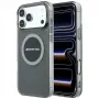 Mercedes AMG00120 AMG IML Transparent Bicolor Block MagSafe -suojakuori iPhone 18 Pro Max / 17 Pro Max -puhelimelle, musta/harmaa