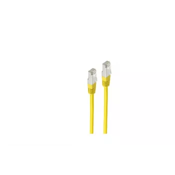 ShiverPeaks BASIC-S Cat5e SF/UTP (S-FTP) RJ-45-kytkentäkaapeli, 2 m, keltainen