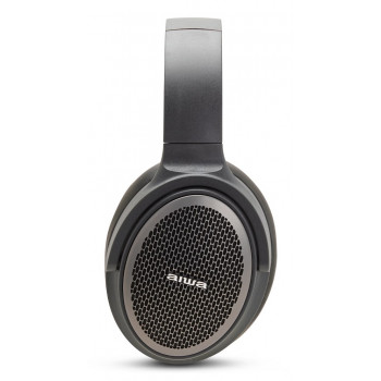 Aiwa HST-250BT langattomat kuulokkeet, harmaat, mikrofonilla, 3,5 mm, Bluetooth 5.0