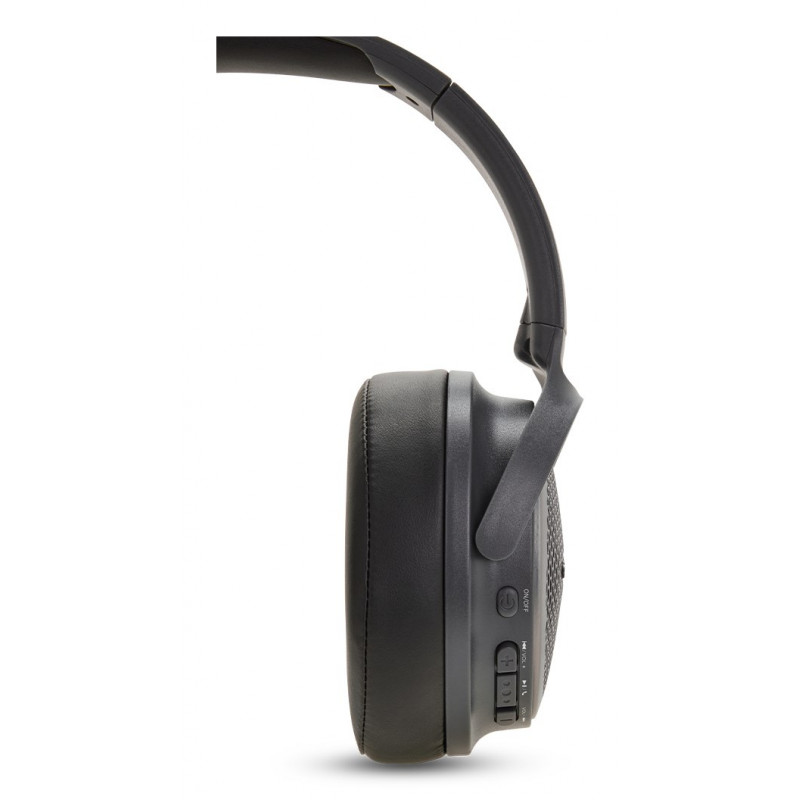Aiwa HST-250BT langattomat kuulokkeet, harmaat, mikrofonilla, 3,5 mm, Bluetooth 5.0