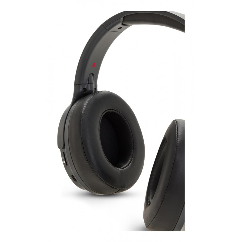 Aiwa HST-250BT langattomat kuulokkeet, harmaat, mikrofonilla, 3,5 mm, Bluetooth 5.0