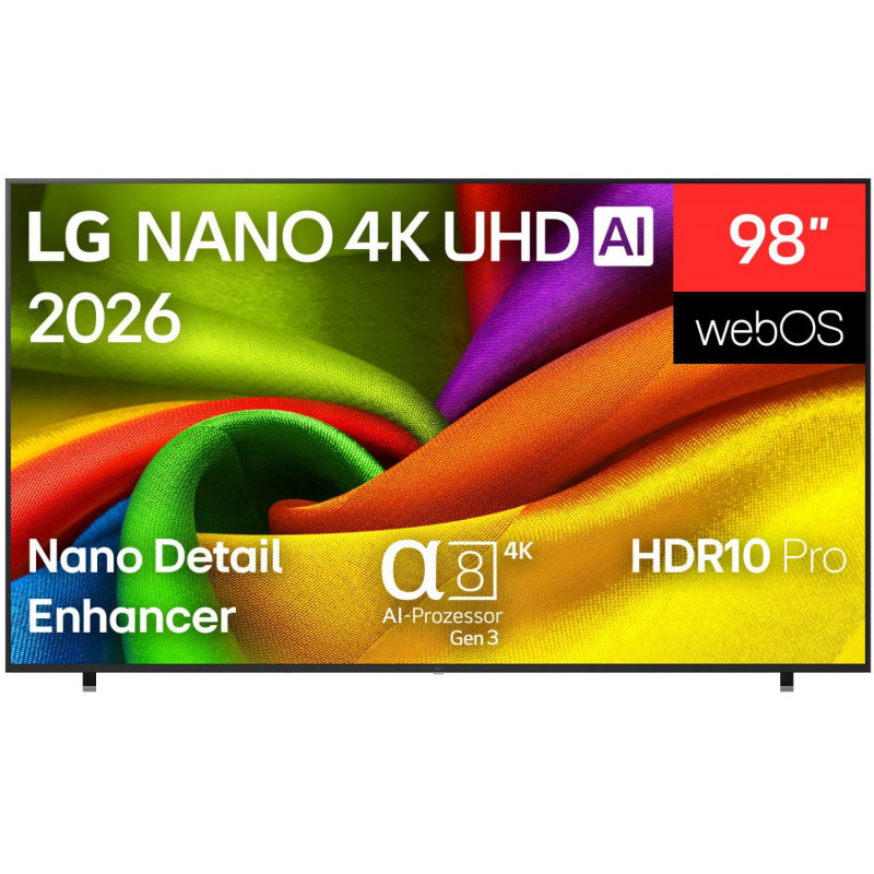 LG 98NU900B6LB 98 tuuman 4K Nano -televisio