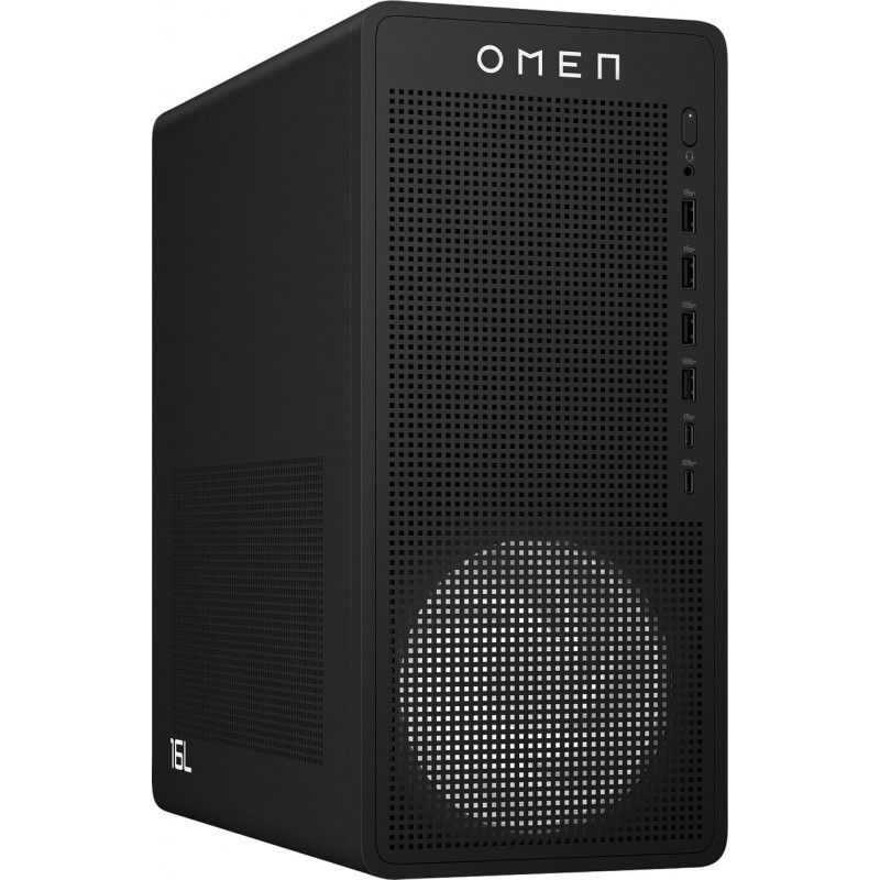 HP OMEN 16L Gaming TG03-0097ns pöytätietokone, i5-14400F, RTX 5050, 16 GB RAM, 1 TB SSD, kunnostettu
