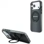 Mercedes AMG00126 AMG IML Double Layer Urban Line with Ring Stand MagSafe -suojakuori iPhone 18 Pro / 17 Pro -puhelimelle, musta