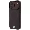BMW Sign Frosted IML & Metal Logo MagSafe -suojakuori iPhone 18 Pro Max / 17 Pro Max -puhelimelle, viininpunainen