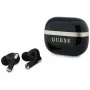 Guess Glossy Gold LinePrinted Classic Logo TWS-kuulokkeet, mustat