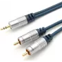 Home Cinema 30832-10MHQ audiokaapeli jack-adapterilla, 10 m