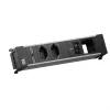 Bachmann POWER FRAME M kalusteeseen upotettava pistorasialista, 2x T13, 1x USB C/C 65 W, 1x CM