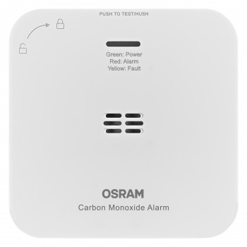 Osram SMART+ WiFi hiilimonoksidihälytin (CO), valkoinen