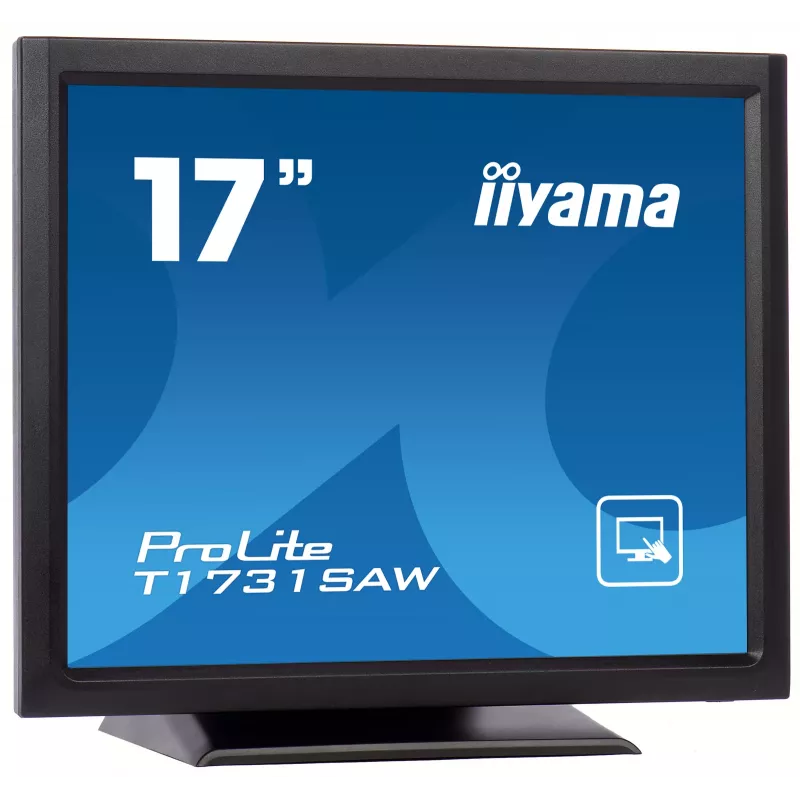iiyama ProLite T1731SAW-B1 kosketusnäyttö, 43,2 cm (17 tuumaa), 1280x1024, musta