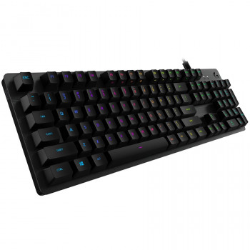 Logitech G512 mekaaninen pelinäppäimistö, LIGHTSYNC, langallinen, pohjoismainen asettelu