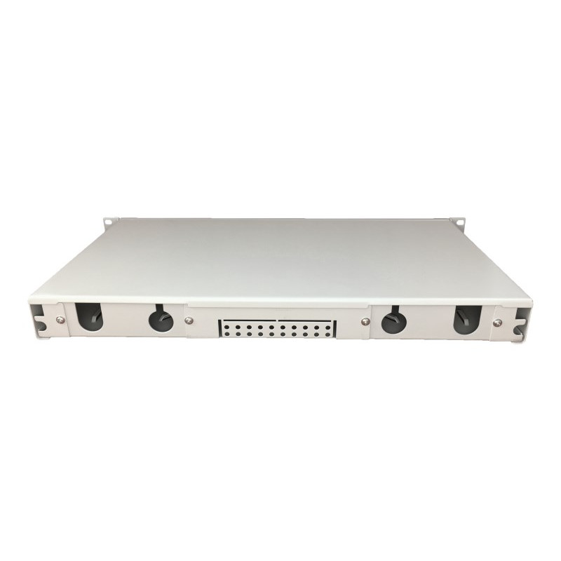 Alantec FOP-1U-12SCD-S 12xSC duplex 19 tuuman 1U kuituoptinen jakopaneeli, ulosvedettävä, etupaneelilla ja asennustarvikkeilla
