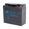 MPL Power Elektro MW Power MW 20-12 UPS-akku, lyijyhappo AGM, huoltovapaa, 12 V 20 Ah, musta
