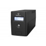 Alantec AP-BK800-02 UPS-varavoimalähde 800VA/480W, Tower, LCD, 2× CEE 7/3, USB, VRLA 1×9Ah
