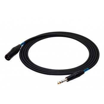 SSQ JSXM10 SS-1462 äänikaapeli, Jack stereo - XLR 3-nastainen uros, 10 m, musta