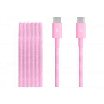 Apple USB-C–USB-C-punottu kaapeli, 1,5 m, vaaleanpunainen