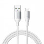 Joyroom S-A28 Flash Series USB-A – Lightning -kaapeli, 2 m, 3 A, valkoinen