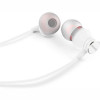 AIWA ESTM-50WT in-ear-stereokuulokkeet mikrofonilla, valkoiset