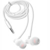 AIWA ESTM-50WT in-ear-stereokuulokkeet mikrofonilla, valkoiset