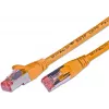Wirewin PKW-PIMF-KAT6 2.0 OR RJ45-kytkentäkaapeli, Cat6, S/FTP, LSOH, oranssi
