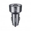 Joyroom JR-CCN19 autolaturi, 65 W, 2x USB-C + USB-A, tummanharmaa