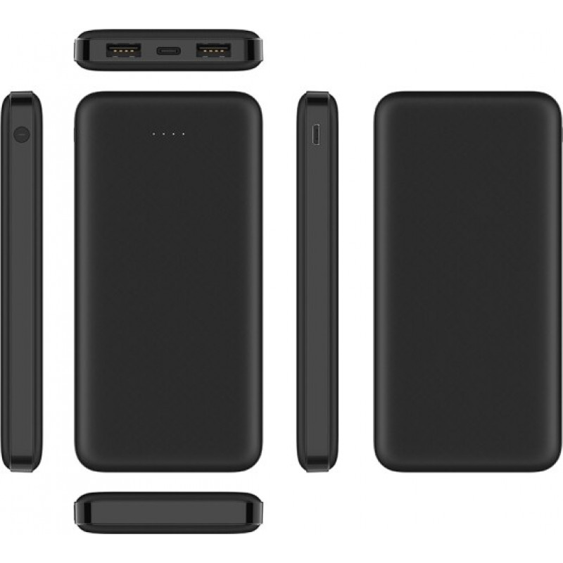 Veger A10 (W1065) varavirtalähde, 10000 mAh, 5 V 2 A, musta