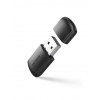 Ugreen kaksikaistainen ulkoinen USB-verkkosovitin, WiFi 11ac AC650, musta (CM448)