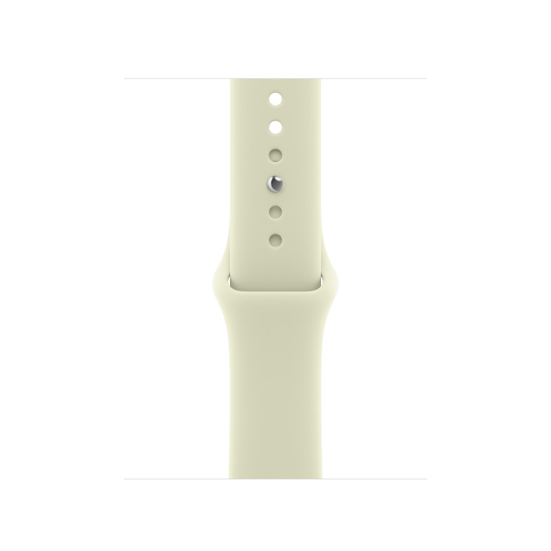 Apple MJUU4ZM/A urheiluranneke älykellolle, 40 mm, vaalea agaavinvihreä, M/L
