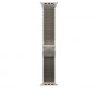 Apple MK0D4ZM/A Apple Watch -titaaninen milanolaisranneke, 49 mm, luonnollinen titaani, Medium