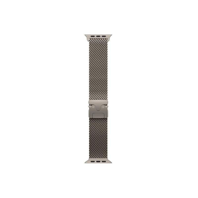 Apple MK0E4ZM/A Apple Watch -titaaninen milanolaisranneke, 49 mm, luonnollinen titaani, Large