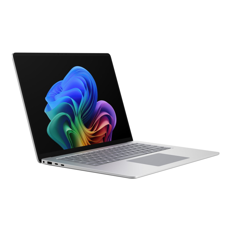 Microsoft Surface Laptop 8 15" EP2-54720 kannettava tietokone, Intel Core Ultra 5 335, 16 Gt RAM, 512 Gt SSD, Windows 11 Pro, DE-näppäimistö, platina