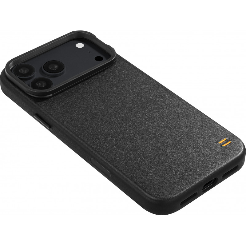 LAUT Lux Edge suojakuori Apple iPhone 18 Pro / 17 Pro -puhelimille, MagSafe, carbon black
