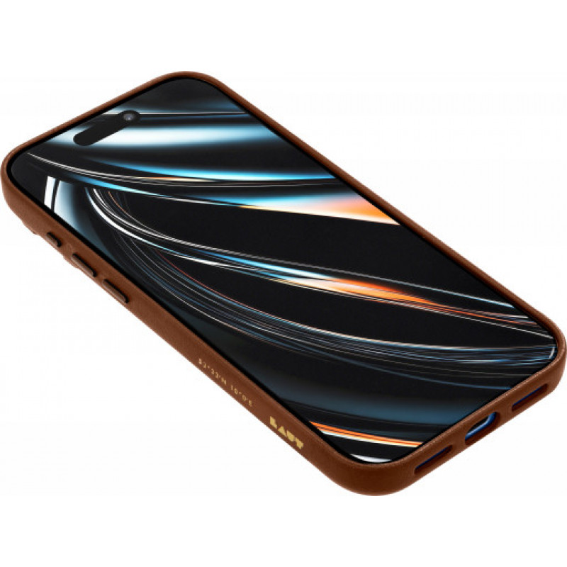 LAUT Lux Edge suojakuori Apple iPhone 18 Pro Max / 17 Pro Max -puhelimille, MagSafe, cocoa brown