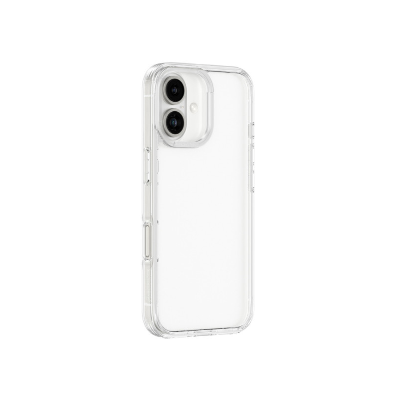 AmazingThing Minimal Case puhelinkuori iPhone 16 Plus -puhelimelle, läpinäkyvä