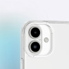 AmazingThing Minimal Case puhelinkuori iPhone 16 Plus -puhelimelle, läpinäkyvä