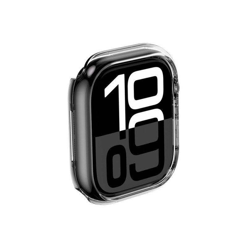 AmazingThing Minimal Case suojakotelo Apple Watch 46 mm -kellolle, läpinäkyvä