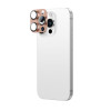 AmazingThing Aviation-Grade Alloy karkaistu lasi kameran linssinsuojus iPhone 16 Pro / 16 Pro Max -puhelimille, ruusukulta