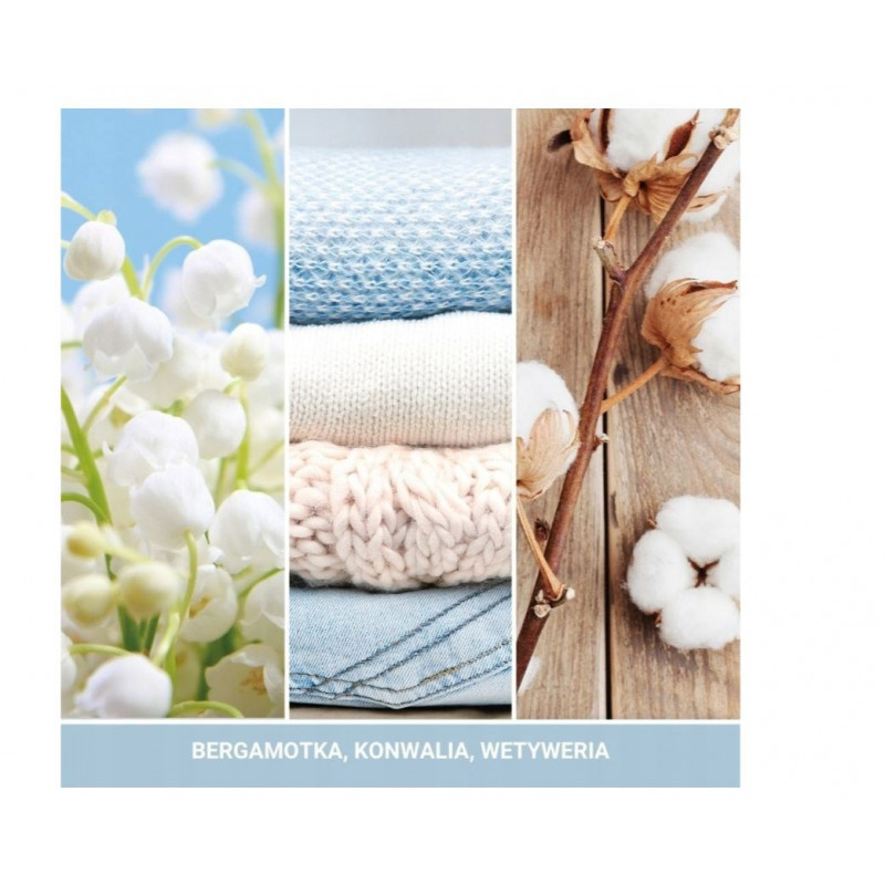 Yankee Candle Ultimate Clean Cotton riippuva autoilmanraikastin