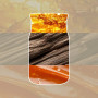 Yankee Candle YC Signature Amber & Sandalwood keskikokoinen kynttilä