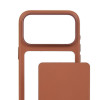 Mujjo Troubadour modulaarinen nahkakotelo Apple iPhone 18 Pro / 17 Pro, MagSafe, vaaleanruskea