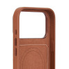 Mujjo Troubadour modulaarinen nahkakotelo Apple iPhone 18 Pro / 17 Pro, MagSafe, vaaleanruskea