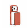 Mujjo Troubadour modulaarinen nahkakotelo Apple iPhone 18 Pro / 17 Pro, MagSafe, terrakotta