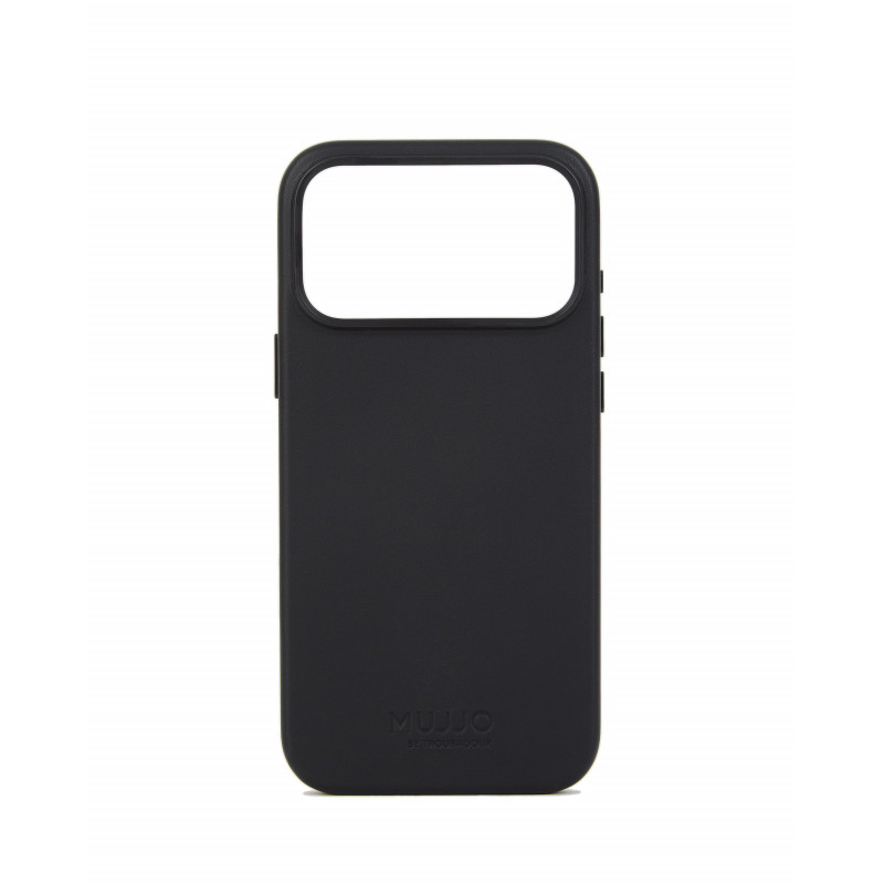 Mujjo Troubadour nahkakotelo Apple iPhone 18 Pro Max / 17 Pro Max, MagSafe, musta
