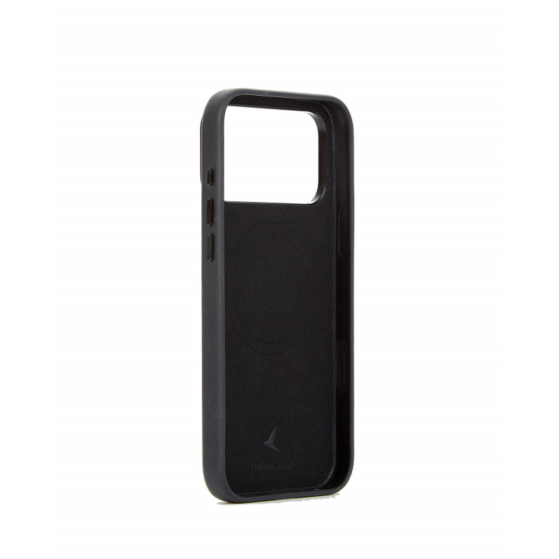 Mujjo Troubadour nahkakotelo Apple iPhone 18 Pro Max / 17 Pro Max, MagSafe, musta