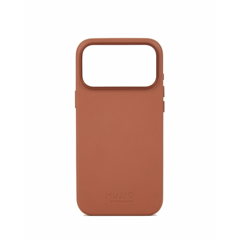Mujjo Troubadour nahkakotelo Apple iPhone 18 Pro Max / 17 Pro Max, MagSafe, vaaleanruskea