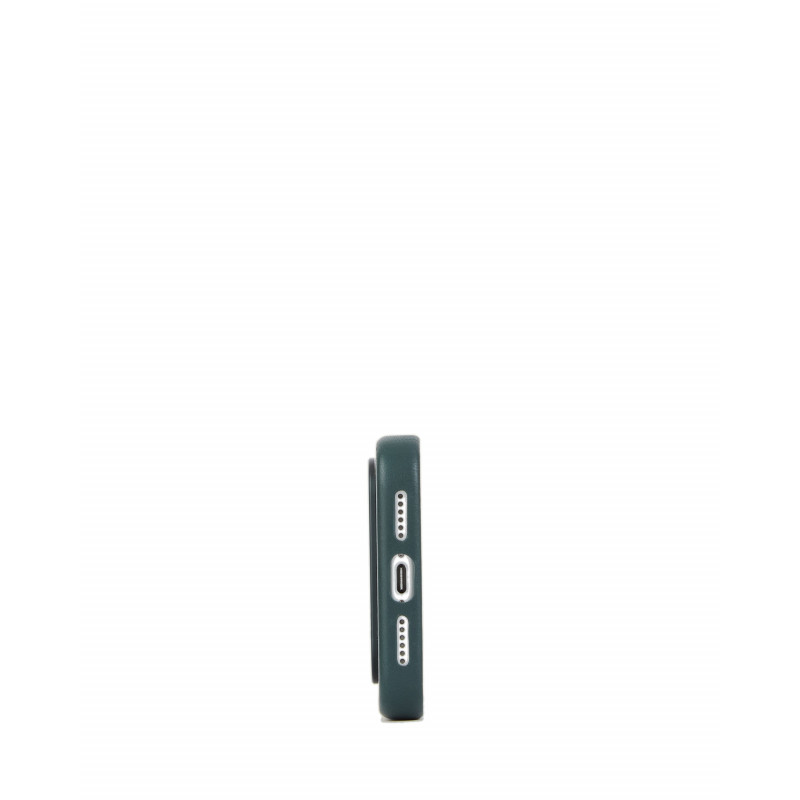 Mujjo Troubadour nahkakotelo Apple iPhone 18 Pro Max / 17 Pro Max, MagSafe, obsidiaaninvihreä