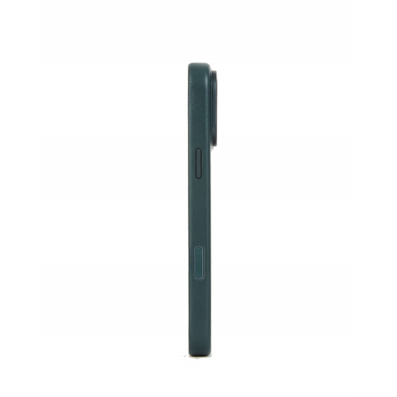 Mujjo Troubadour nahkakotelo Apple iPhone 18 Pro Max / 17 Pro Max, MagSafe, obsidiaaninvihreä